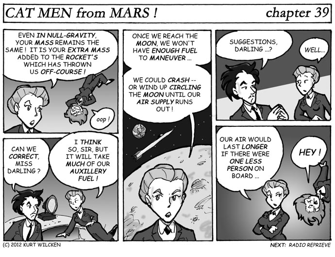 CAT-MEN from MARS:  Chapter 39 — Cold Equations